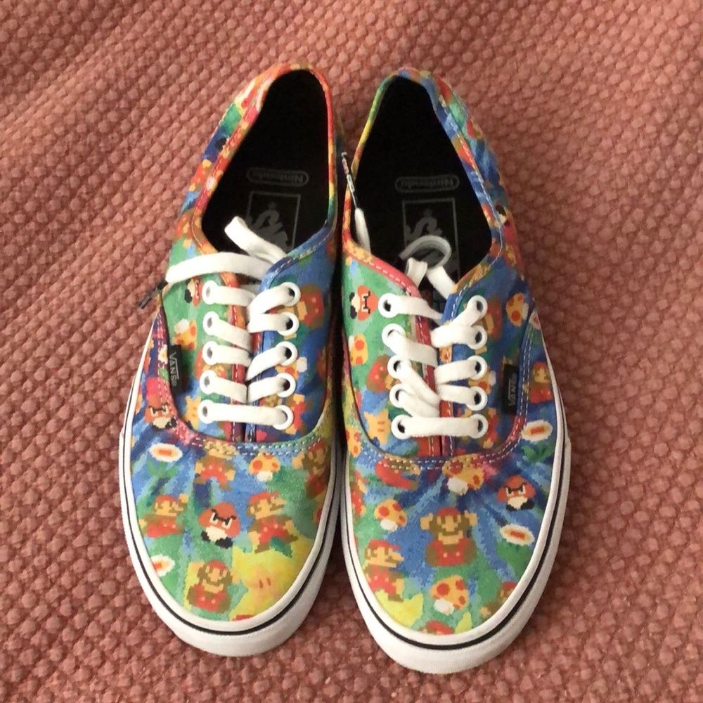 Vans-tie dye Mario